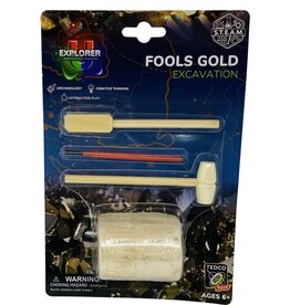 Tedco Toys Dig Kit Fool's Gold Excavation