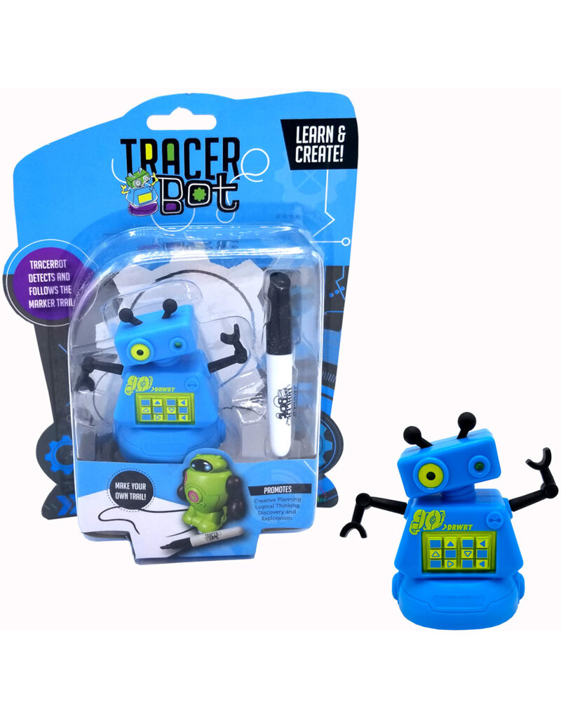 mukikiM Toys & Games Tracerbot Inductive Robot - Blue