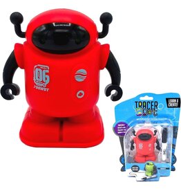 mukikiM Toys & Games Tracerbot Inductive Robot - Red