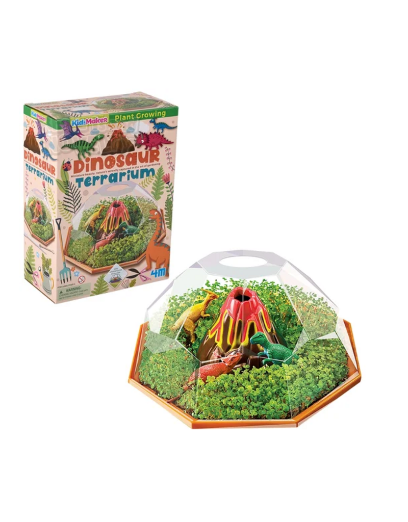 KidzMaker KidzMaker Plant Growing Dinosaur Terrarium
