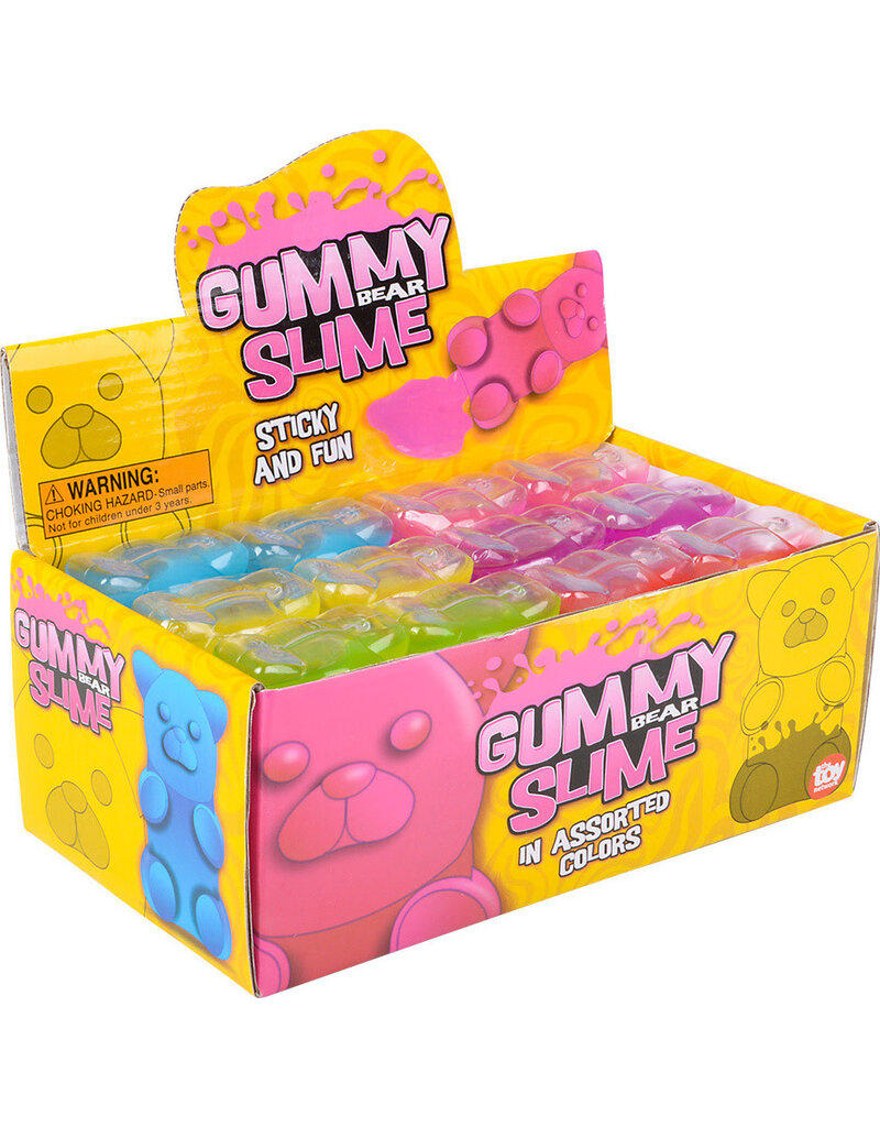 The toy network Gummy Bear Slime