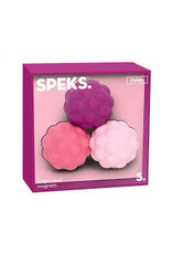 Retrospective Goods LLC. Speks Purple/Pink Odds Silicone Fidget Magnets