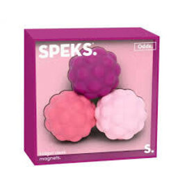 Retrospective Goods LLC. Speks Purple/Pink Odds Silicone Fidget Magnets