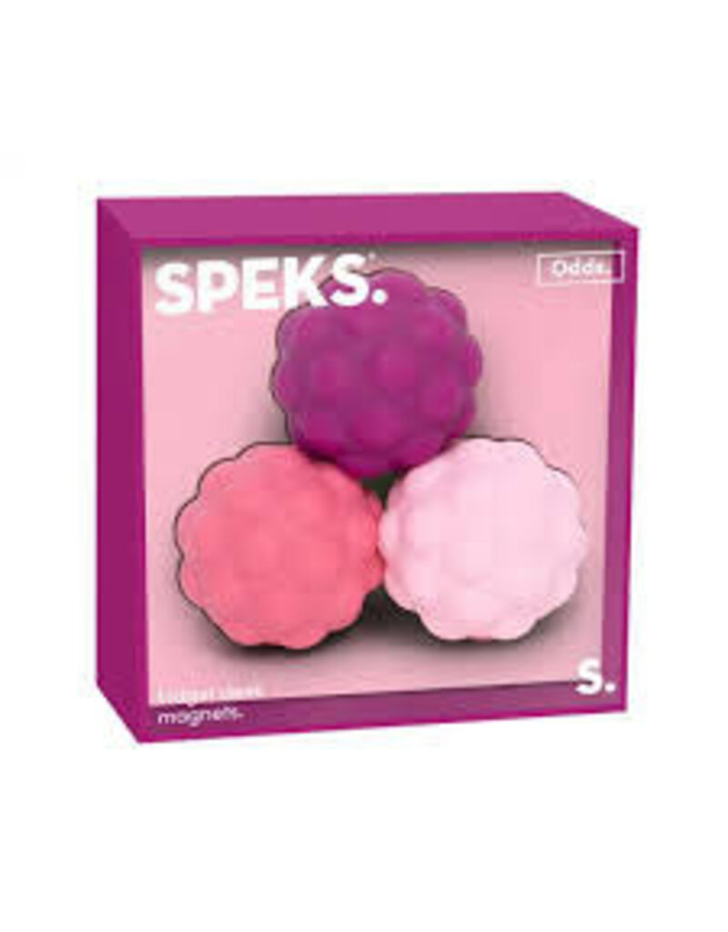 Retrospective Goods LLC. Speks Purple/Pink Odds Silicone Fidget Magnets