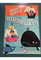 Paper House Production Card Birthday Pirates Foil Card