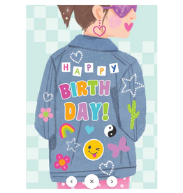 Playhouse Happy Birthday Style Glitter Card