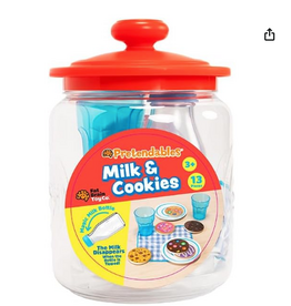 Fat Brain Toys Pretendables Milk & Cookies Set