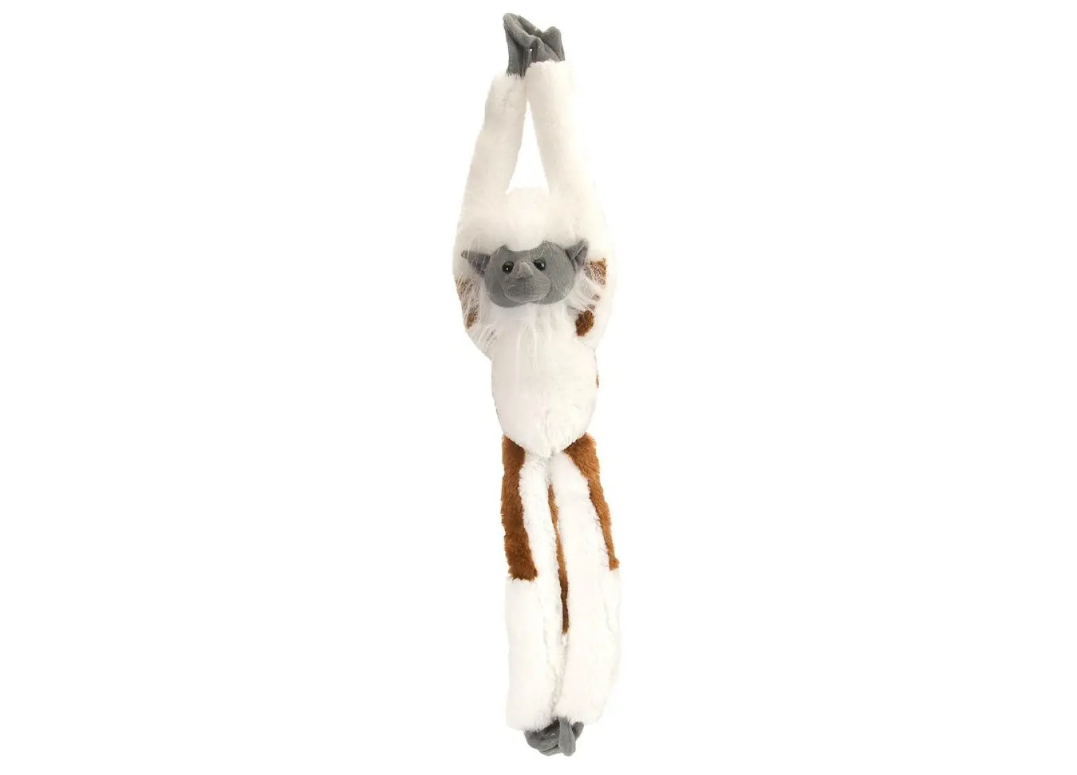 Wild Republic Hanging Monkey Cotton-Top Tamarin (20")