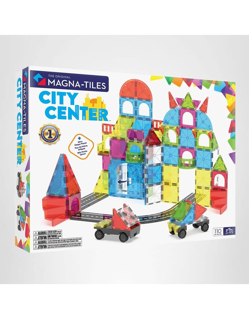 Magnatiles Magnetic Magna-Tiles City Center (110 Pieces)