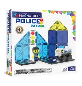Magnatiles Magnetic Magna-Tiles Police Patrol ( 20 Pieces )