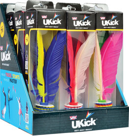 mukikiM Toys & Games Wicked UKick Feathered Toy - KICK IT, HACK IT, WHACK IT! ( Sold Individually; Assorted Colors)