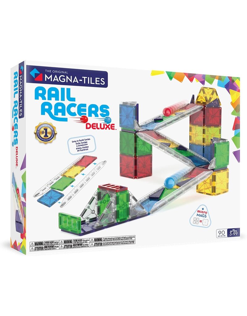 Magnatiles Magna-tiles Rail Racers Deluxe