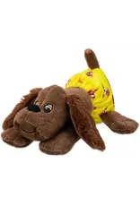 Schylling Toys Brown Newborn Pound Puppies Puppy with Yellow Diaper