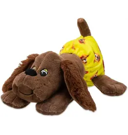 Schylling Toys Brown Newborn Pound Puppies Puppy with Yellow Diaper