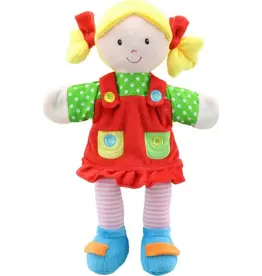 The Puppet Company Puppet Girl Red Outfit