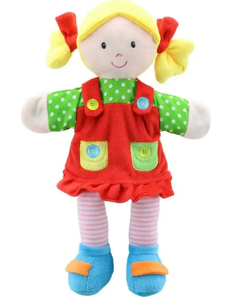 The Puppet Company Puppet Girl Red Outfit