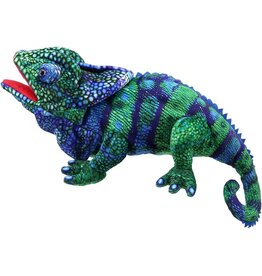 The Puppet Company Chameleon Hand Puppet ( Blue & Green)