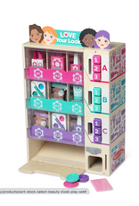 Melissa & Doug Wooden Sort, Stock, Select Beauty Kiosk Play Set