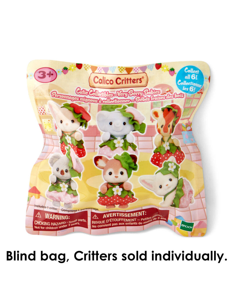 Epoch Calico Critters Cutie Collectibles Very Berry Babies Blind Bag