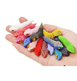 Curious Minds Toys 3D Printed Baby Snake Wiggle Articulated Fidget Toy (Assorted Colors; Sold Individually)