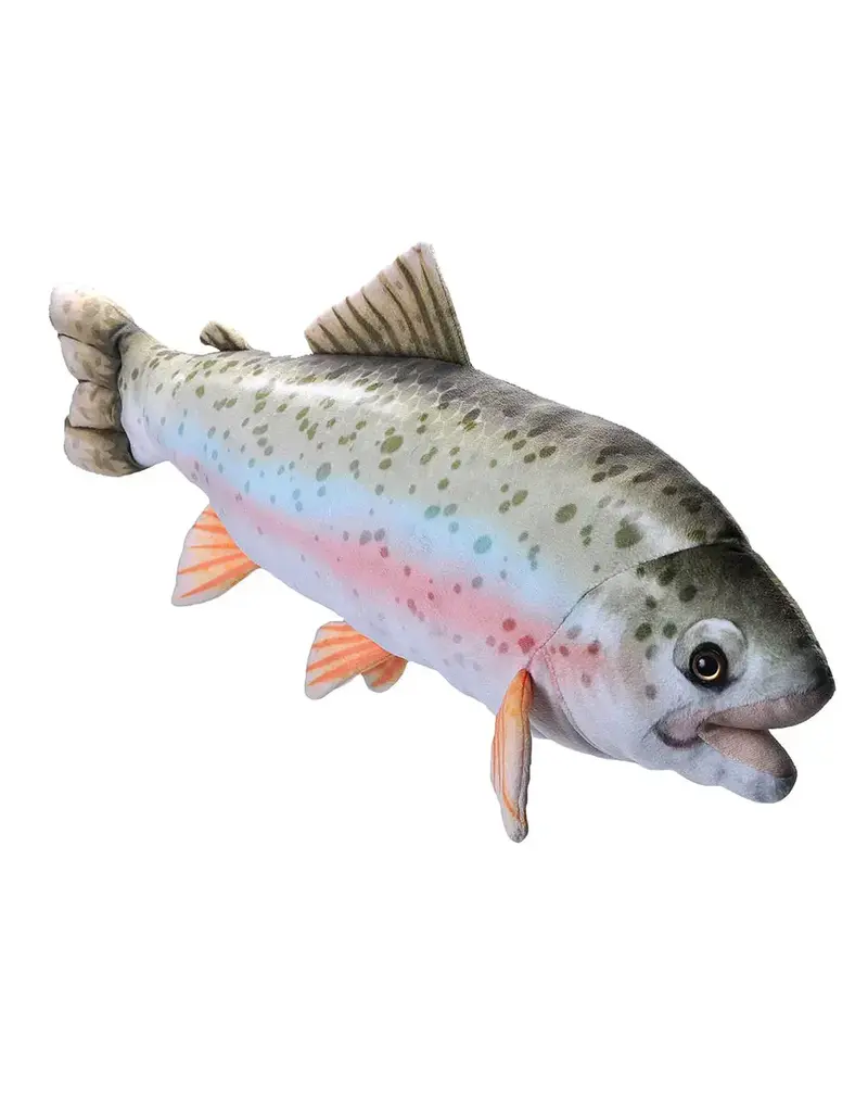 Wild Republic Living Trout Stuffed Animal (24")