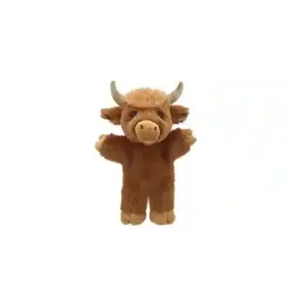 The Puppet Company Eco Walking Highland Cow Hand Puppet