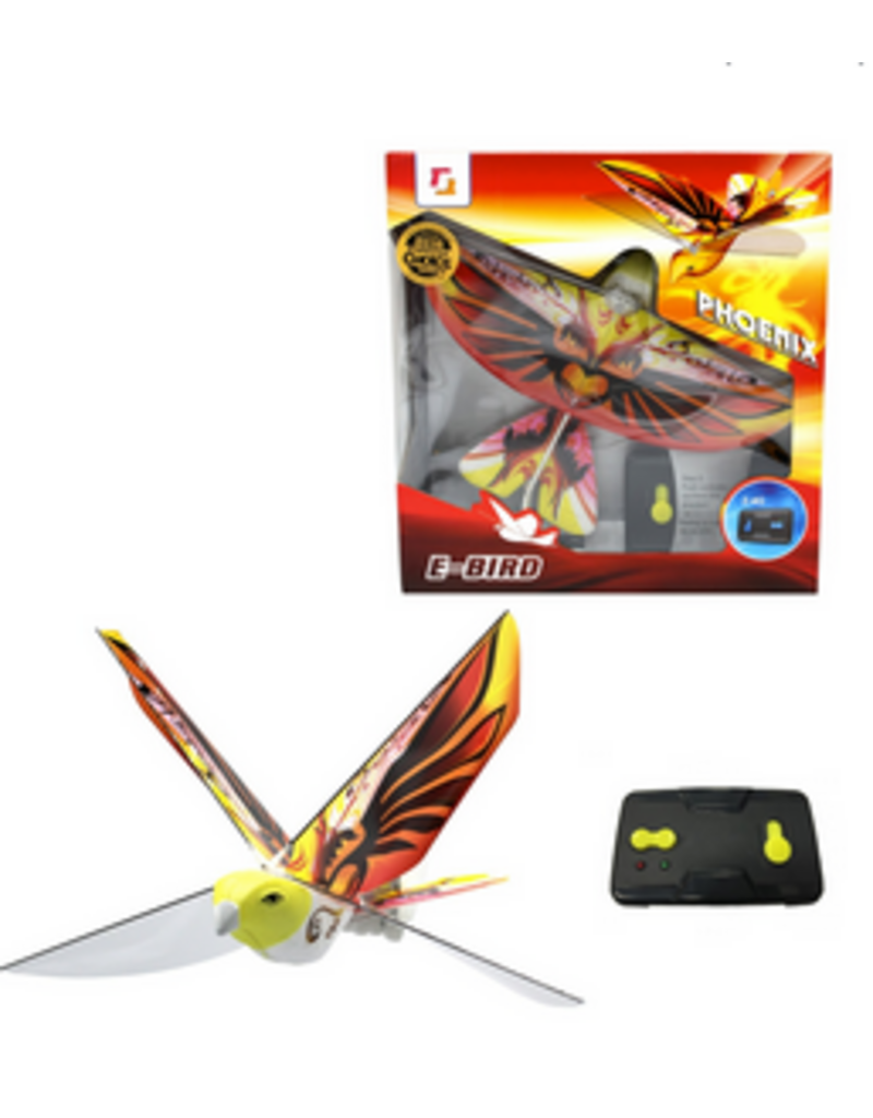 mukikiM Toys & Games eBird Orange [Phoenix]- x2 Channel RC Flying Bird