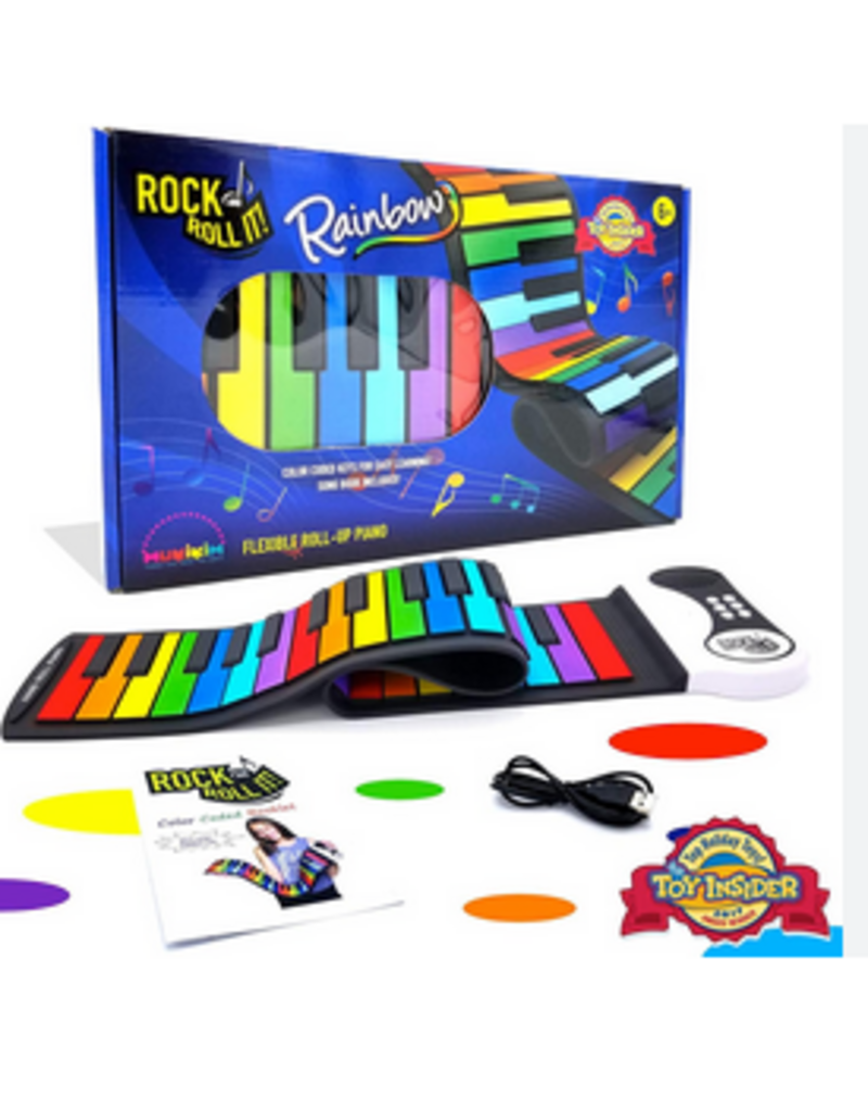 mukikiM Toys & Games Musical Rock And Roll It Rainbow Piano