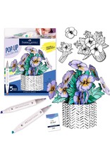 Faber-Castell Faber-Castell Pop-Up Coloring Flower Pansey