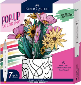 Faber-Castell Faber-Castell Pop-Up Coloring Wildflower