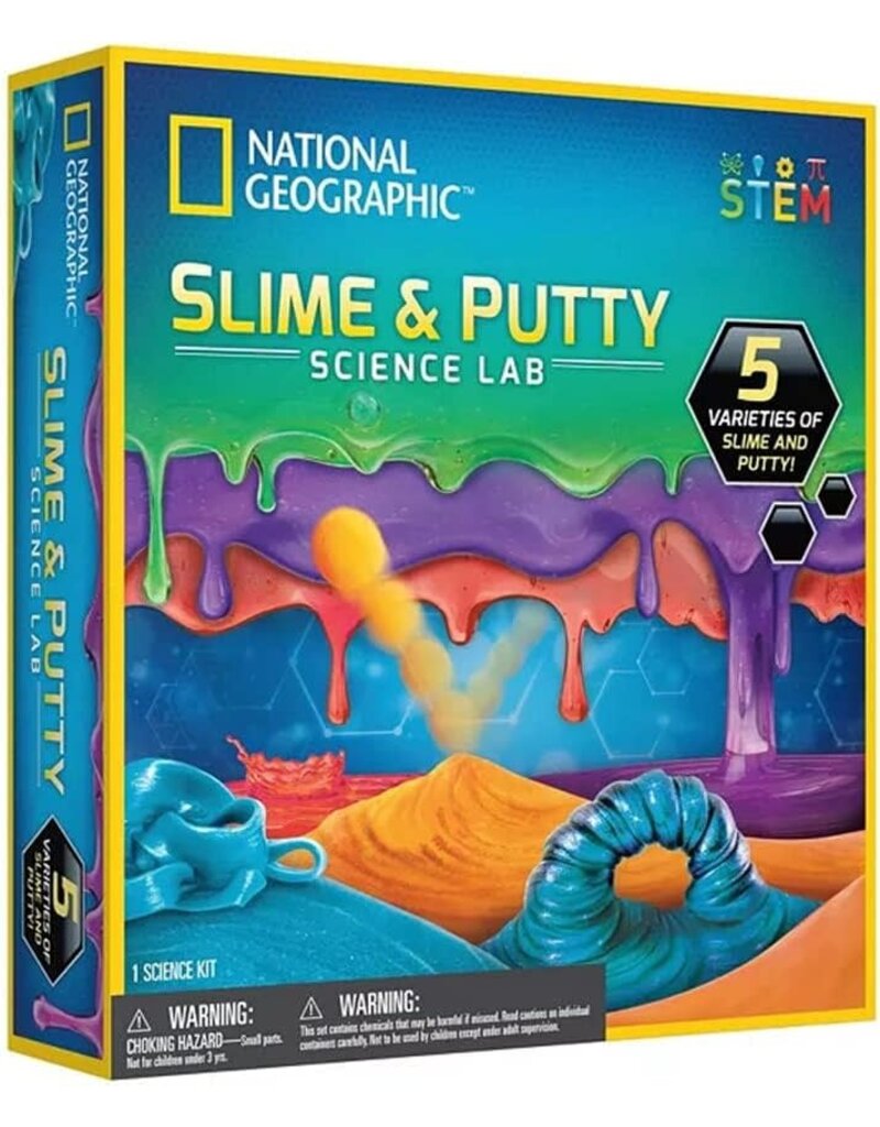 National Geographic National Geographic Slime and Putty Science Lab