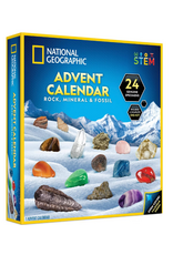National Geographic National Geographic Advent Calendar Rock, Mineral and Fossil