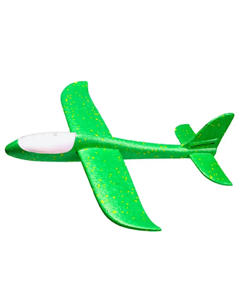 Spin Copter Outdoor Mini Foam Sky Glider Green