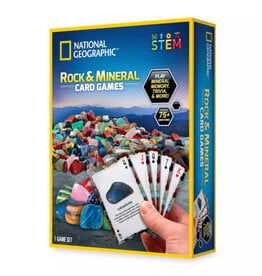 National Geographic Rock & Mineral Card Games
