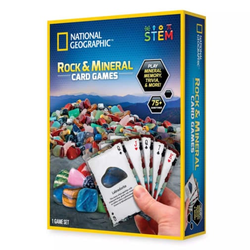 Rock & Mineral Card Games