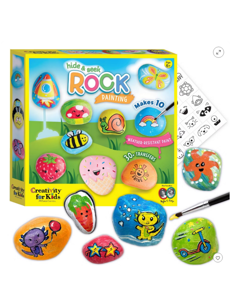 Creativity for Kids Craft Kit Hide & Seek Rock Painting Kit