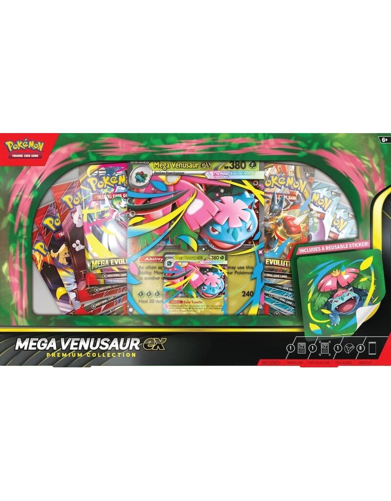 The Pokemon Company International Pokemon Mega Venusaur EX Premium Collection