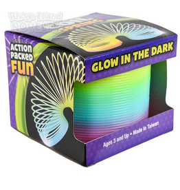 The toy network Glow in the Dark Coil Spring