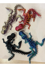 LNZ Custom Design 3D Print Skeleton Tyrannosaurus Rex Assorted color (color will vary) sold single