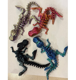 LNZ Custom Design 3D Print Skeleton Tyrannosaurus Rex Assorted color (color will vary) sold single