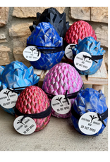 LNZ Custom Design 3D Print Dragon Mystery Eggs Small Assorted color (color will vary) sold single