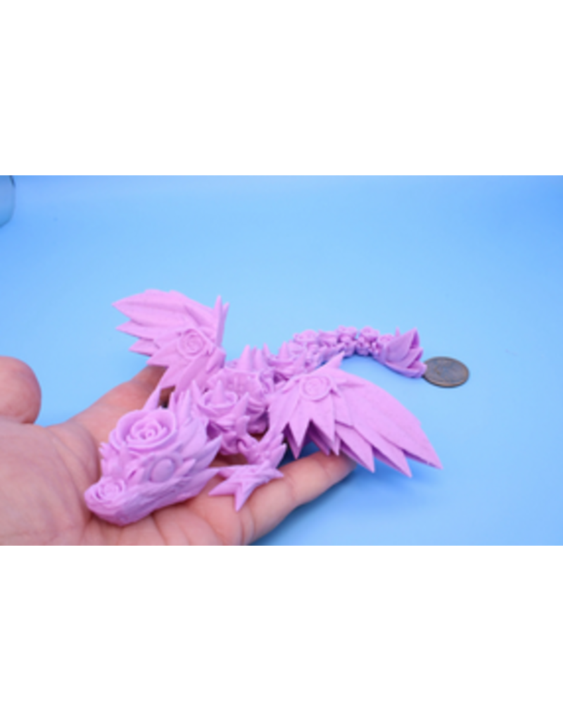 LNZ Custom Design 3D Print Baby Rose Wing Dragon Assorted color (color will vary) sold single