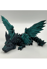 LNZ Custom Design 3D Print Baby Crystal Wing Dragon Assorted color (color will vary) sold single