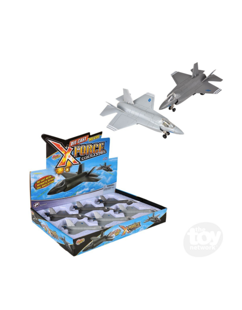 The toy network Die-Cast Pull Back F-35 Lightning II Assorted color (color will vary) sold signal