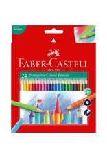 Faber-Castell 24ct Triangular Colored EcoPencils