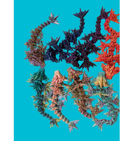 LNZ Custom Design 3D Printed baby sea dragon Assorted color (color will vary) sold single