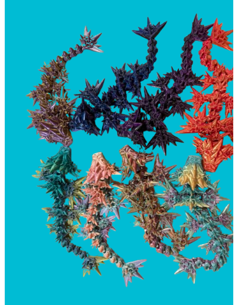 LNZ Custom Design 3D Print baby sea dragon Assorted color (color will vary) sold single