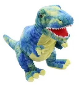 The Puppet Company The Puppet Company | Baby T-Rex Puppet (Blue)
