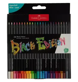 Faber-Castell Faber-Castell Black Edition Color Pencils (24)