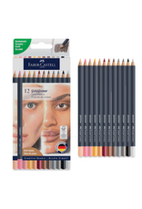 Faber-Castell Art Supplies Goldfaber Color Pencils - Skin Tones (12 Count)